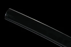 Black Gold Fan - Ręcznie Kuty Wakizashi ze Stali Węglowej 1065