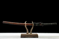 Black Thunder - Ręcznie Kuta Katana ze Stali z Powłoką Ceramiczną