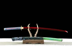 Alternative view of Blood Blossom - Ręcznie Kuta Katana ze Stali Węglowej 1065