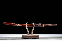 Alternative view of Blood Sandalwood - Ręcznie Kuta Katana ze Stali Narzędziowej T10
