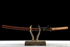 Brown Gleam - Ręcznie Kuta Katana ze Stali Narzędziowej T10