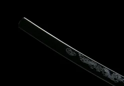 Crimson Blaze - Ręcznie Kuta Katana ze Stali Węglowej 1065