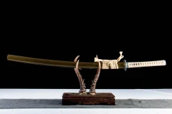 Alternative view of Crimson Oath - Ręcznie Kuta Katana ze Stali Węglowej 1065