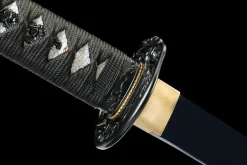 Alternative view of Crimson Phantom - Ręcznie Kuta Katana ze Stali Węglowej