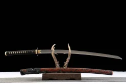 Alternative view of Crimson Sky Dragon - Ręcznie Kuta Katana ze Stali Węglowej 1065