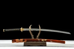 Alternative view of Dark Edge - Ręcznie Kuta Katana ze Stali Narzędziowej T10