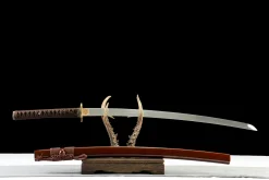 Alternative view of Dark Edge - Ręcznie Kuta Katana ze Stali Węglowej 1065