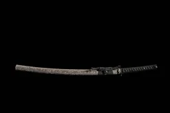 Alternative view of Dark Gold Shadow Break - Ręcznie Kuta Katana ze Stali Damasceńskiej