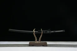 Dark Phantom - Ręcznie Kuta Katana ze Stali Wysokowęglowej