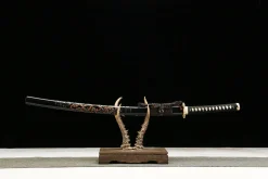 Dragon Palace - Ręcznie Kuta Katana ze Stali Narzędziowej T10