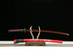 Alternative view of Flame Dragon - Ręcznie Kuta Katana ze Stali Damasceńskiej
