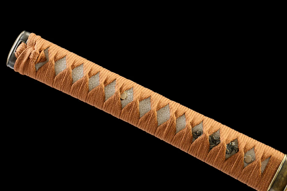 Golden Thread - Ręcznie Kuta Katana ze Stali Narzędziowej T10 - Image 7