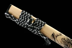 Golden Wind - Ręcznie Kuta Katana ze Stali Węglowej 1065