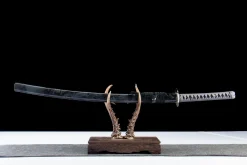 Alternative view of Heaven's Scale - Ręcznie Kuta Katana ze Stali Węglowej 1065