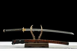 Alternative view of Ink Meteor - Ręcznie Kuta Katana ze Stali Sanmai (Laminowanej)