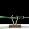 Jade Hunt - Ręcznie Kuta Katana ze Stali Węglowej 1045