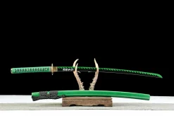 Alternative view of Jade Hunt - Ręcznie Kuta Katana ze Stali Węglowej 1045