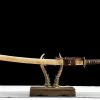 Jade Radiance - Ręcznie Kuta Katana ze Stali Węglowej 1065