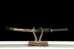Jade Shadow - Ręcznie Kuta Katana ze Stali Węglowej 1065