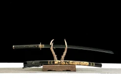 Alternative view of Jade Shadow - Ręcznie Kuta Katana ze Stali Węglowej 1065