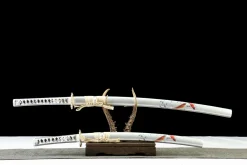 Koi Set - Ręcznie Kuta Katana ze Stali Węglowej 1065