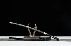 Night Edge - Ręcznie Kuta Katana ze Stali Damasceńskiej
