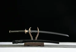 Alternative view of Night Edge - Ręcznie Kuta Katana ze Stali Damasceńskiej