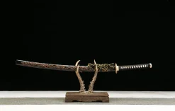 Obsidian Dragon Soul - Ręcznie Kuta Katana ze Premium Stali Damasceńskiej