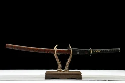 Obsidian Strike - Ręcznie Kuta Katana ze Stali Wysokowęglowej