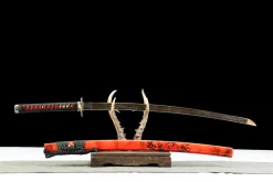 Alternative view of Primordial Chaos - Ręcznie Kuta Katana ze Stali Wysokowęglowej 1095