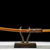 Pure Gold - Ręcznie Kuta Katana ze Stali Węglowej 1065