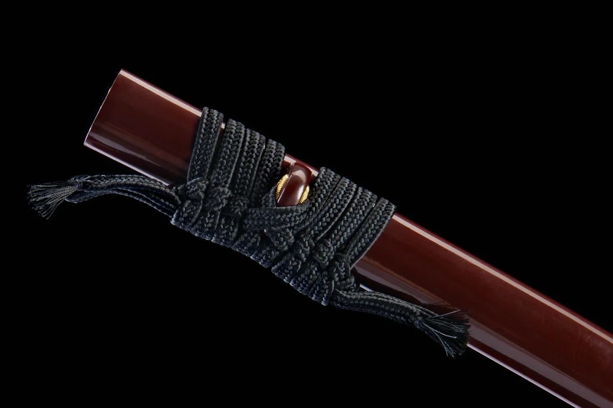 Red Night Walker - Ręcznie Kuta Katana ze Stali Węglowej 1065 - Image 7