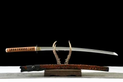Alternative view of Shadow Carve - Ręcznie Kuta Katana ze Stali Narzędziowej T10