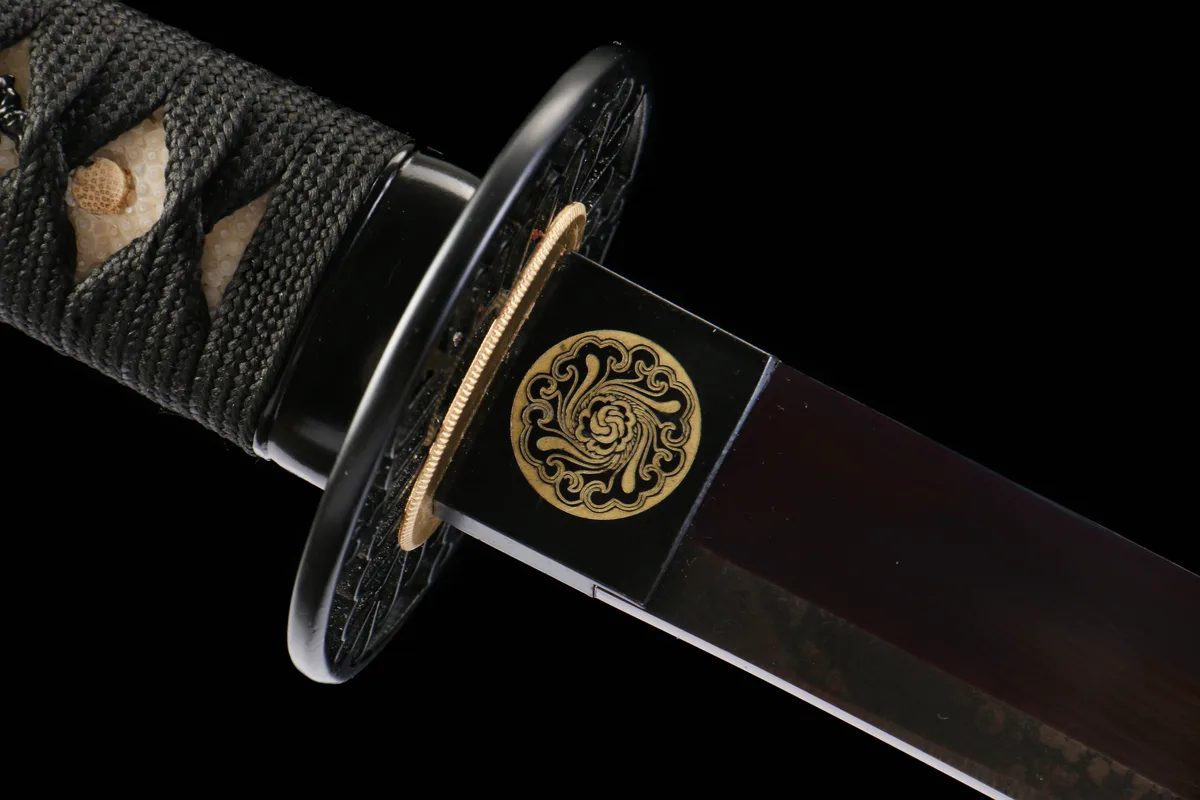 Shadow Veil - Ręcznie Kuta Katana ze Stali Narzędziowej T10 - Image 7