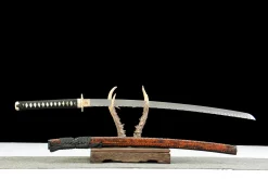 Shadow Warrior - Ręcznie Kuta Katana ze Stali Damasceńskiej