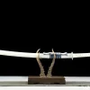 Silver Frost - Ręcznie Kuta Katana ze Stali Węglowej 1065