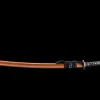 Spiral Fang - Ręcznie Kuta Katana ze Stali Węglowej 1065