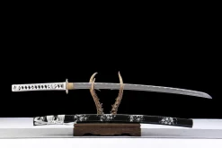 Alternative view of Steel Fire - Ręcznie Kuta Katana ze Stali Węglowej 1065