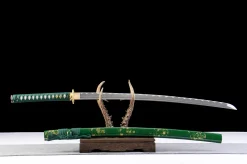 Alternative view of Steel Fury - Ręcznie Kuta Katana ze Stali Węglowej 1065
