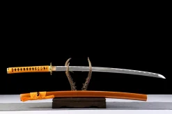 Alternative view of Steel Moon - Ręcznie Kuta Katana ze Stali Węglowej 1065
