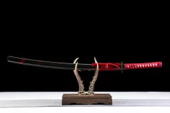 Steel Shadow - Ręcznie Kuta Katana ze Stali Węglowej 1065