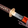 Blood Sandalwood - Ręcznie Kuta Katana ze Stali Narzędziowej T10