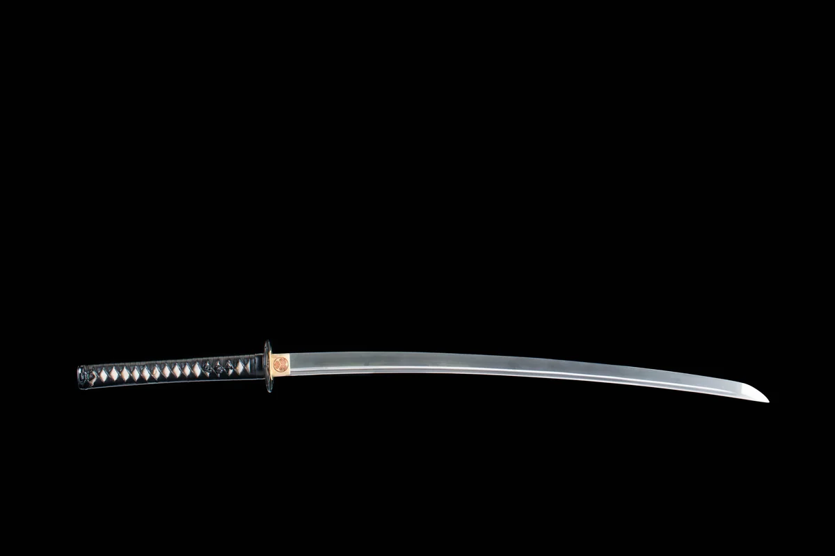 Cross Scar - Ręcznie Kuta Katana ze Stali Węglowej 1065 - obrazek 3