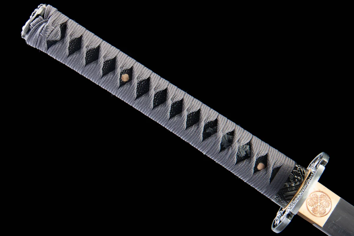 Heaven's Scale - Ręcznie Kuta Katana ze Stali Węglowej 1065 - obrazek 11