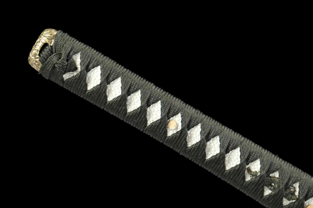 Night Frost - Ręcznie Kuta Katana ze Stali Węglowej 1065 - obrazek 7