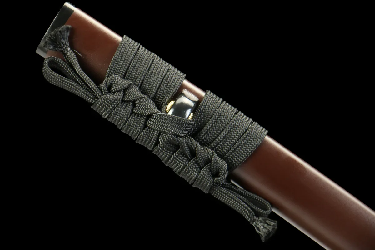 Night Frost - Ręcznie Kuta Katana ze Stali Węglowej 1065 - obrazek 9
