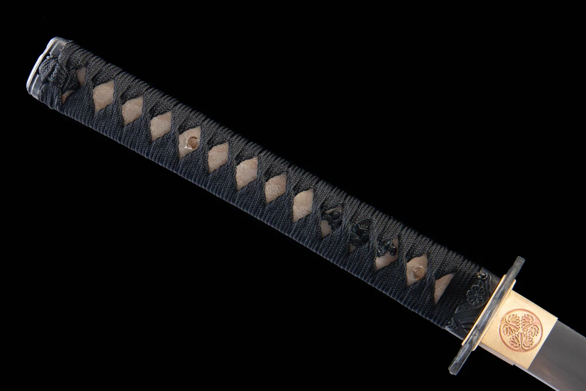 Three Cypress Guardian - Ręcznie Kuta Katana ze Stali Węglowej 1065 - obrazek 10